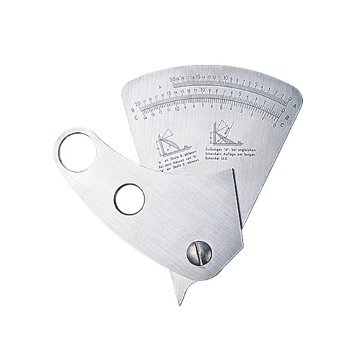 Fan-shaped ruler 