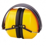 ABS Earmuff, Steel Frame, Yellow Color,