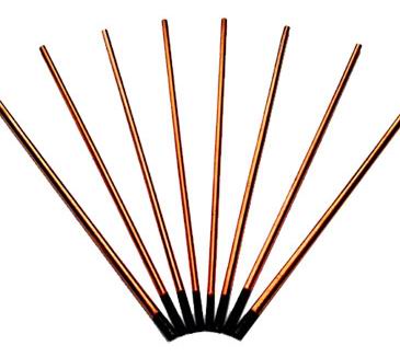 DC Copper Coated Pointed Carbon Gouging Rods