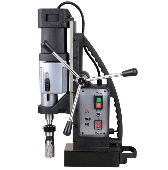 100mm Muti-functional, 4 speeds Magnetic Drill, Model No. MAB-100