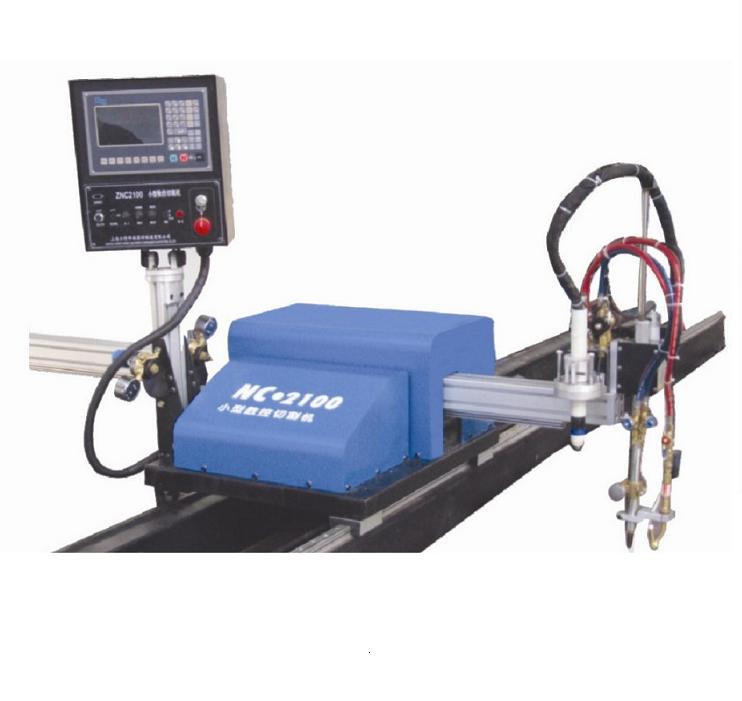 Small CNC cutting machine, 2100mm / 2300mm cutting width, Flame&Plasma cutting