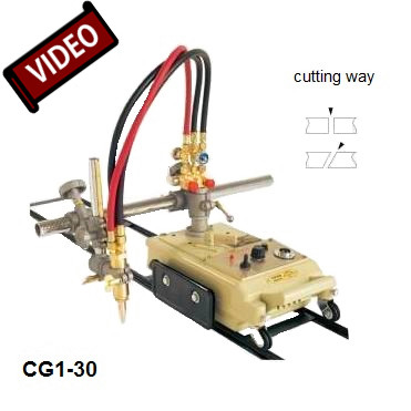 Portable Straight line gas cutting machine, CG1-30,CG1-30B,CG1-30P,CG1-100,CG1-100B