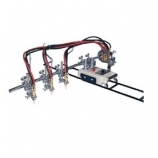 Portable Straight line gas cutting machine with Three Torches, GCD3-100