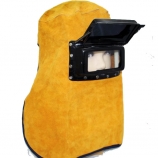 Cowhide Leather Welding Safety Face Shield A-2031