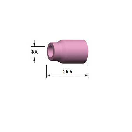 53N Ceramic Nozzle For SR 9 20 25