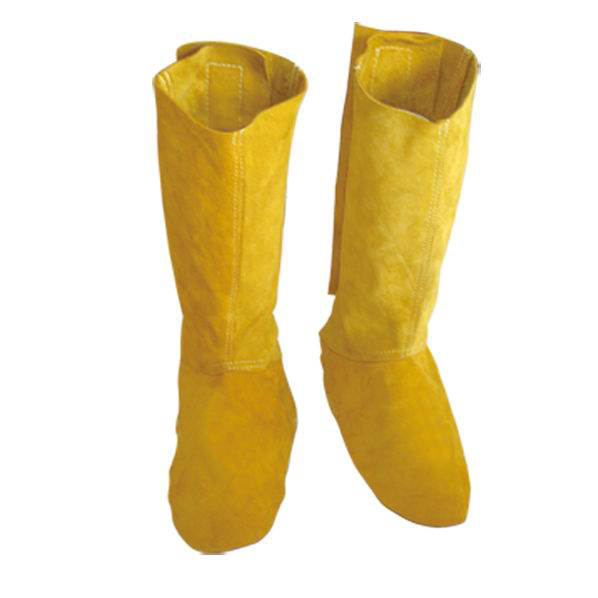 BT-9053 Series,Cowhide Long Leggings and Spats,Golden/Welding clothes