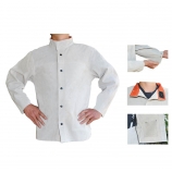 BT-2019 Series, Cowhide Leather Welding Suit, Grey/Welding Clothes