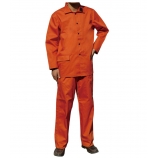 BT-11055 Series, Fire-retardant Cotton Suit, Orange/Welding Clothes