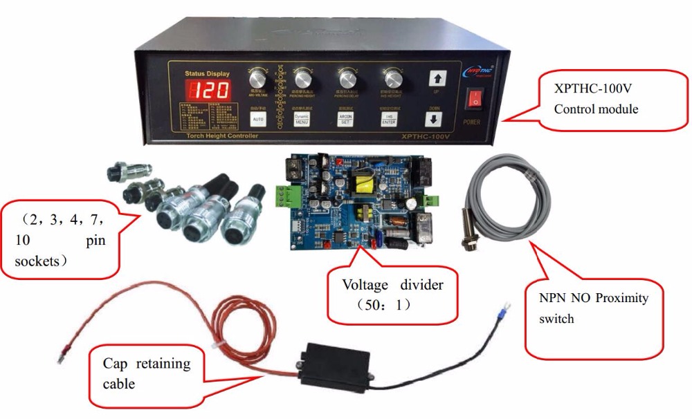 CNC plasma cutting machine torch height controller for Z axi XPTHC-100V