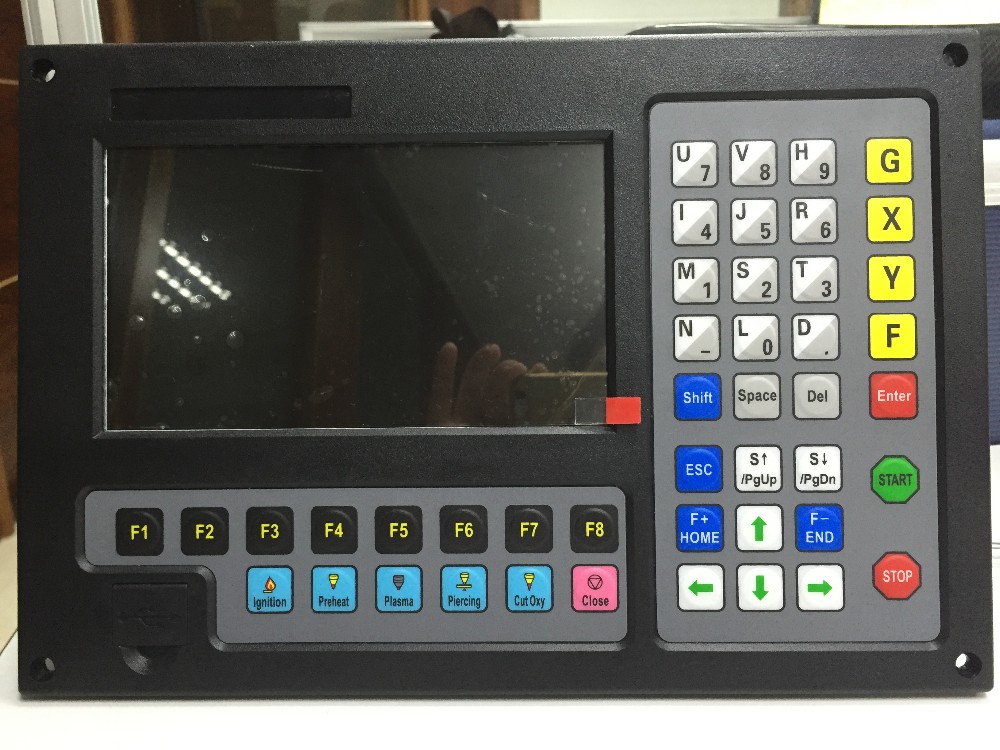 CNC controller F2100B with wireless remote controller F1510 for plasma and flame cutting machine