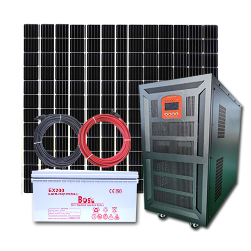 10kW solar power generation system (Hybrid)