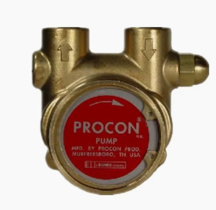 Original-Hypertherm Vane Pump 111S100F11BA250 / 102B080R12XX / 10597, Cooling Pump Head-USA PROCON